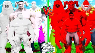 Franklin Purchasing $1 GIANT WHITE AND RED HULK Family to $1,000,000,000 in GTA 5