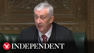 ‘In this House, I’m in charge!’ Lindsay Hoyle repeatedly rebukes PM in PMQs