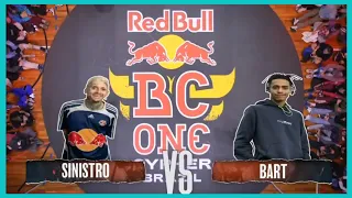 SINISTRO vs BART TOP 8 BBOY / RED BULL BC ONE CYPHER BRAZIL 2022 !🔥💥💥🔥 #breaking #redbullbcone