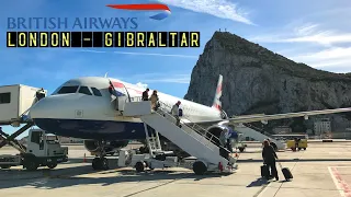 British Airways BA492: London Heathrow ✈ Gibraltar (Airbus A320) [HD 1080p]