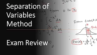 Separation of Variables Method (SVM) | 10 Problems | First Order - Method 2 | Differential Eqn