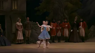 "Giselle". Peasant Pas-de-deux. Sarah-Gabrielle Ryan and Kyle Davis.