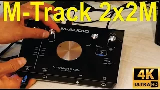 M-Audio M-track 2x2M: Unboxing, how to connect, and troubleshooting - detailed