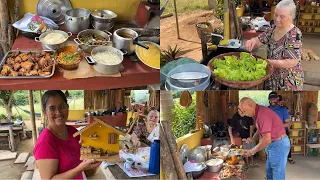 HOJE ALMOÇO ESPECIAL CAIPIRA MINEIRO COM VISITA DE VÁRIOS INSCRITOS.