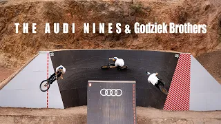 THE AUDI NINES & GODZIEK BROTHERS 🔥 | Good rides  and Simon's heavy crash | Godziek Brothers