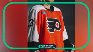 Flyers show off first new uniforms in 13 years