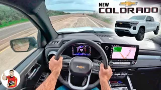 The 2023 Chevy Colorado is a Huge Upgrade of Power, Tech, and Style (POV First Drive)