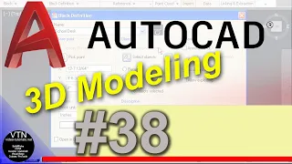 AutoCad 3d Modeling 38 ( Move Faces )