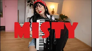 The Best Jazz Song on accordion - MISTY