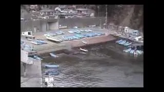 TSUNAMI 3.11,2011両石町津波映像 in English. Ryoishi town,Kamaishi City, Iwate pref Japan