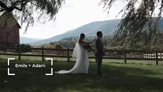 Hill Farm Inn Vermont Outdoor Fall Wedding Film