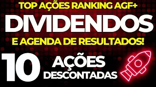 10 AÇÕES DO RANKING DIVIDENDOS no AGF!