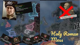 Hoi4 Germany Forms Holy Roman Empire and Spreads Massive Monarchism! Gameplay w/ Commentary