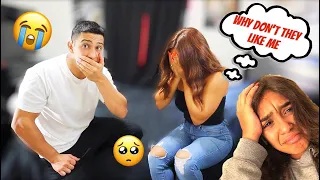 My parents DON’T LIKE YOU PRANK on girlfriend! **she cried**