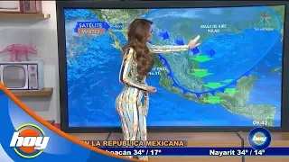 Fuertes lluvias para este martes | Aclimátate con Yanet García | Hoy