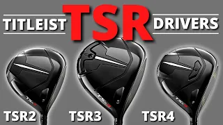 New TITLEIST TSR DRIVERS - TSR2 TSR3 TSR4