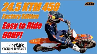 2024.5 KTM 450 Factory Edition Review at KickIn Roost MX