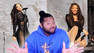CHLOE x HALLE - LIVE AT SOMETHING IN THE WATER 2022 |  REACTION