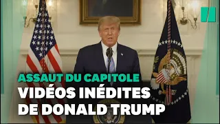 Trump agacé et incapable de dire sa défaite dans un discours au lendemain du Capitole