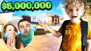 7 YEAR OLD MOVES INTO $5,000,000 HOLLYWOOD MANSION