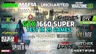 GTX 1660 Super Test in 25 Games in 2023