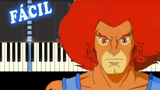 Thundercats / Opening / Fácil / Piano Tutorial