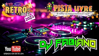 RETRO Mix - "PISTA LIVRE" com DJ FABIANO! #deephouse #house #dancemusic #eurodance #vocaltrance