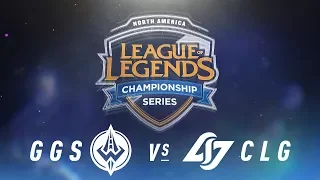 GGS vs. CLG - Week 2 Day 2 | NA LCS Spring Split | Golden Guardians vs. Counter Logic Gaming (2018)