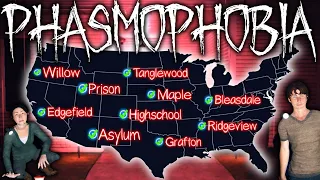 Playing All Maps on Nightmare Mode in MULTIPLAYER! - Phasmophobia