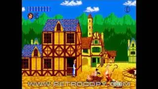 Beauty and the Beast- Belle's Quest (Sega Genesis / Mega Drive) Intro