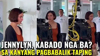 GANAP SA TAPING NI JENNYLYN MERCADO PARA SA KANYANG SERYE! KABADO NGA BA SA KANYANG COMEBACK? ALAMIN