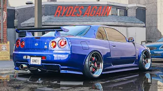 NFS Unbound - NISSAN Skyline GT-R R34 Customization | Max Build S+