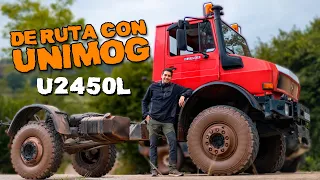 UNIMOG OFF ROAD Test!🚜U2450L Camper Proyect