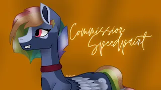 Racing in the Clouds - MLP Commission Speedpaint