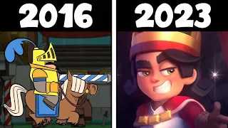 ALL CARD TRAILERS in CLASH ROYALE (2016-2023)