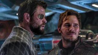 Thor vs Star Lord Scene - Avengers Infinity War (2018) HD Movie Clip [1080p 50FPS HD]