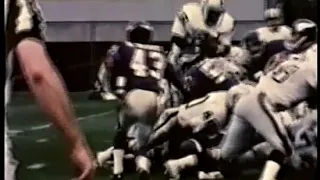 1973 Raiders at Vikings week 1