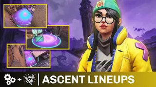 KILLJOY Quick Guide ASCENT (Nanoswarm Lineups & Setups) - VALORANT