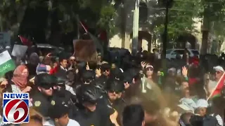 Protestors pepper sprayed at pro-Palestinian gathering at Orlando’s Lake Eola Park