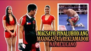 🇵🇭 Mark Magsayo Pinaluhod Ang Maangas At Reklamador na Mexicano