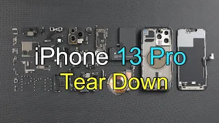 iPhone 13 Pro Tear Down | What "Pro" Than iPhone 13? Screen, Camera, CPU, Face ID, Battery Or Others