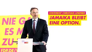 Statement von Christian Lindner am 6. Oktober