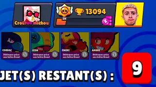 ce FAN DE MICHOU a eu TROP DE CHANCE !! (brawl stars pack opening)