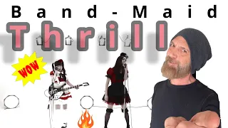 BAND-MAID__THRILL (mv) PRO GUITARIST REACTS