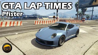 Fastest Pfister Cars (2021) - GTA 5 Best Fully Upgraded Cars Lap Time Countdown