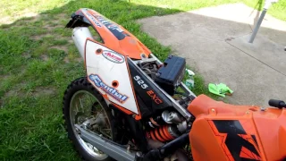 KTM 525 EXC Stock Exhaust