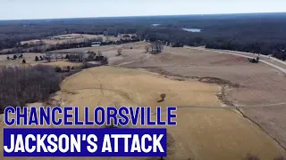 JACKSON'S FLANK ATTACK - Chancellorsville Battlefield // History on Location
