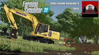 Farming Sim 22 | EP.5 | Working on a new house site.