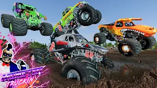 Monster Truck Mud Battle #38 | BeamNG Drive | Mace Mace Tv