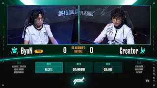 [2024 GSL S1] Ro.16 Group C Match2 ByuN vs Creator